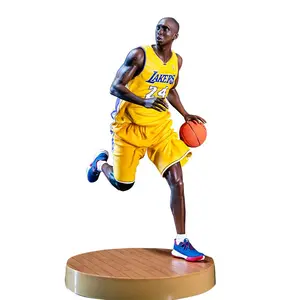 Schlussverkauf Basketballstar schwarz Mamba Kobe Bryant Lakers 24 Action-Figur Modell Spielzeug