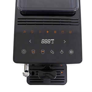 <span class=keywords><strong>Machine</strong></span> à café expresso automatique Mini 1,5 <span class=keywords><strong>L</strong></span> Réservoir d'eau avec moulin à café Contrôle tactile Vapeur 86 ℃   89 ℃   92 ℃   95 ℃   Mousseur à lait 1350 W - Product Image 6