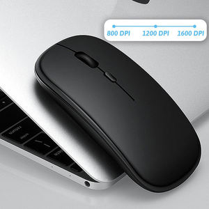 เมาส์ไร้สายแบบ Type C สองโหมด กำลังเป็นที่นิยม เมาส์ไร้สายแบบ Ergonomic ชาร์จไฟได้ บลูทูธ - Product Image 3