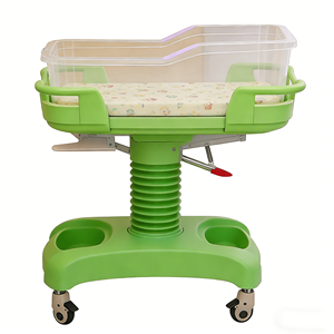 Berceau anti-reflux pour bébé prêt à l'emploi 13 °   Baignoire transparente en ABS <span class=keywords><strong>inclinable</strong></span> et réglable en hauteur pour les nurseries de luxe - Product Image 2