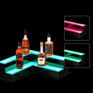 Заводская индивидуальная светодиодная Подставка для бутылок ликера RGB для барной стойки, барных полок, винного шкафа - Product Image 3