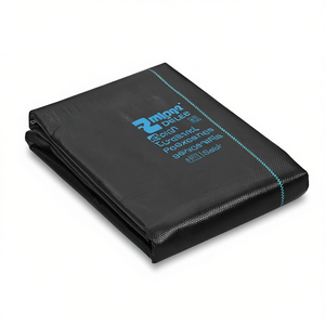 Tela de Paisajismo de 2 m de Ancho x 3 x 50 Pies de Largo, Geotextil Tejido, Bloqueador de Malezas, Tela de Jardín de Alta Permeabilidad, Protección para Grava - Product Image 1