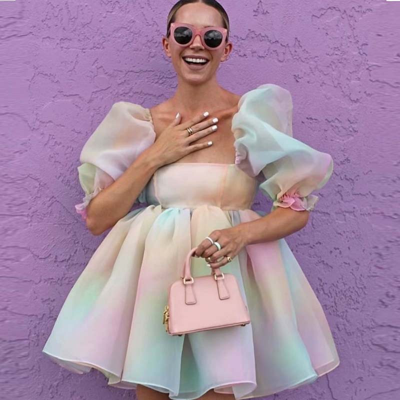 sachin and babi light blue dress Shop Our 2024 Puffy Princess Dresses with Rainbow Sleeves