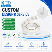 Etiqueta NFC Adhesiva Resistente NTAG215 13.56MHz Mini para Aplicaciones de Smartphone, Uso en Campañas de Compartir Perfiles en Redes Sociales