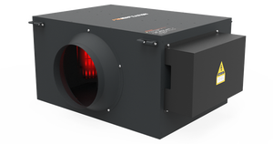 Sistema de Ventilación ERV/HRV/MVHR/AHU de 100 mm para Rusia, Mongolia, Hungría y Kazajistán con Clima <span class=keywords><strong>Muy</strong></span> Frío, con Tanque de Calefacción Eléctrico PTC - Product Image 6