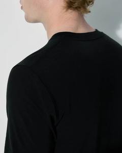 T-shirts personnalisés pour hommes, manches courtes, respirants, noirs, amples, grande taille, en coton - Product Image 6
