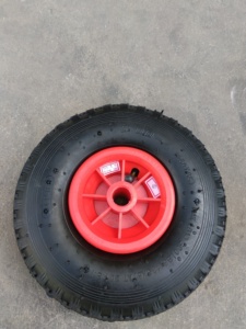 新しい260mm空気圧ハンドトラックホイールPPリム付きレストランおよびホテル交通 - Product Image 4