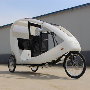 Bicitaxi de 1000W para pasajeros, Rickshaw automático de tres ruedas, eléctrico, para ciclismo - Product Image 3