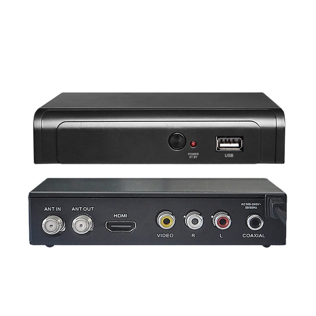 High Quality FTA ATSC-T Tv Receiver Digital Set Top Box Digital Set-top Box Astc Decoder