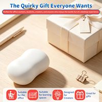 ASMR Crunchy Squishy Foam Soap Bar Bead Filled Stress Toy Slow Rising Non Rebound Anxiety Relief for Desk Use