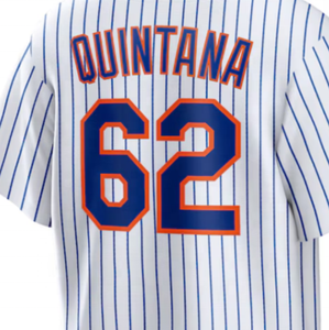 Jersey de béisbol cosido bordado de la mejor calidad Blanco de Nueva York <span class=keywords><strong>José</strong></span> Quintana - Product Image 1