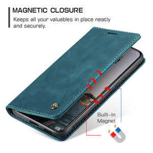 Funda de Teléfono Tipo Cartera Magnética de Cuero PU de Lujo CaseMe para P50/P40/P30/P60/<span class=keywords><strong>Mate</strong></span> 60/Honor 80 con Soporte, Estilo Ejecutivo - Product Image 2