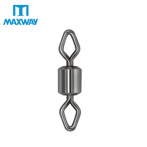 Barca Ocean Fishing girelle cuscinetto <span class=keywords><strong>a</strong></span> sfera diamantato occhio rotolante girevole in acciaio inossidabile connettore da pesca girevole - Product Image 2