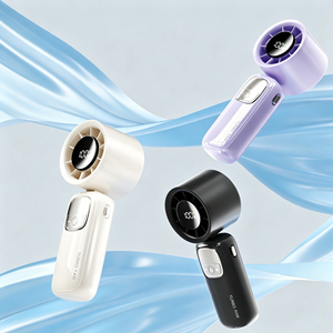High Quality Electric <b>Mini</b> 100 Speeds 3000Mah <b>Usb</b> Rechargeable Portable Personal Air Cooling <b>Fan</b> - Product Image 1