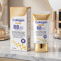 SADOER Collagen Original Concealer BB Cream SPF50+ PA+++ Menutupi Bekas Jerawat dan Noda 40g Alas Bedak Tabir Surya Kosmetik