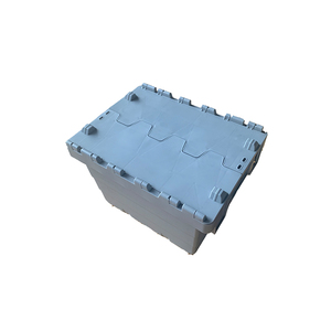 Small Stacking Plastic Moving Bin for Storage