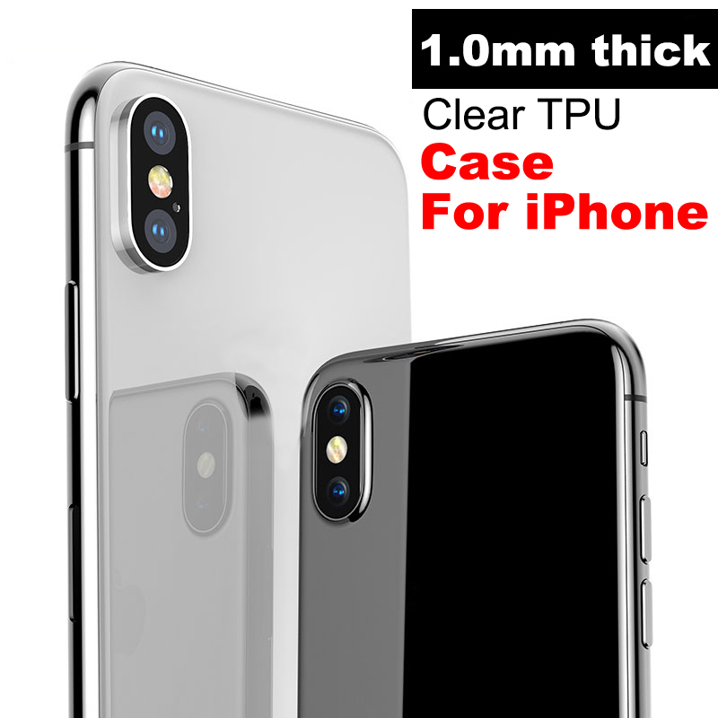 Custodia trasparente in TPU altamente trasparente spessa 1,0 mm