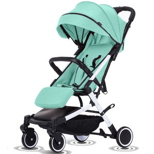 Vente en gros de fournitures noires pour bébés, poussette de <span class=keywords><strong>jogging</strong></span> pour bébés, facile à plier, pour les nouveau-nés - Product Image 3