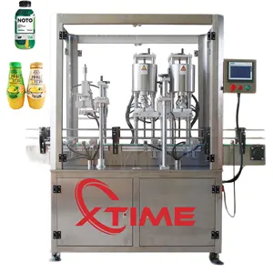 Factory price beverage energy drink juice soda plastic bottle screwing capping machine jam jar food canned twist sealing machine