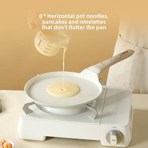 Juego de utensilios de cocina antiadherentes <span class=keywords><strong>Carote</strong></span> para el desayuno, panqueques antiadherentes de mármol, juego de utensilios de cocina fundidos a presión de Pizza, sartén crepé, sartén para saltear - Product Image 3