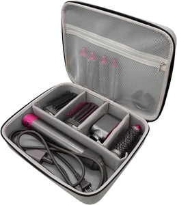 Caja de almacenamiento de viaje dura de EVA portátil personalizada para <span class=keywords><strong>rizador</strong></span> de pelo <span class=keywords><strong>Dyson</strong></span> con todos los accesorios - Product Image 1