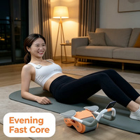 Rodillo Abdominal Ligero con Rebote Automático para Ejercicio Diario en Casa, Fitness y Deporte para Adultos, Hombres y Mujeres