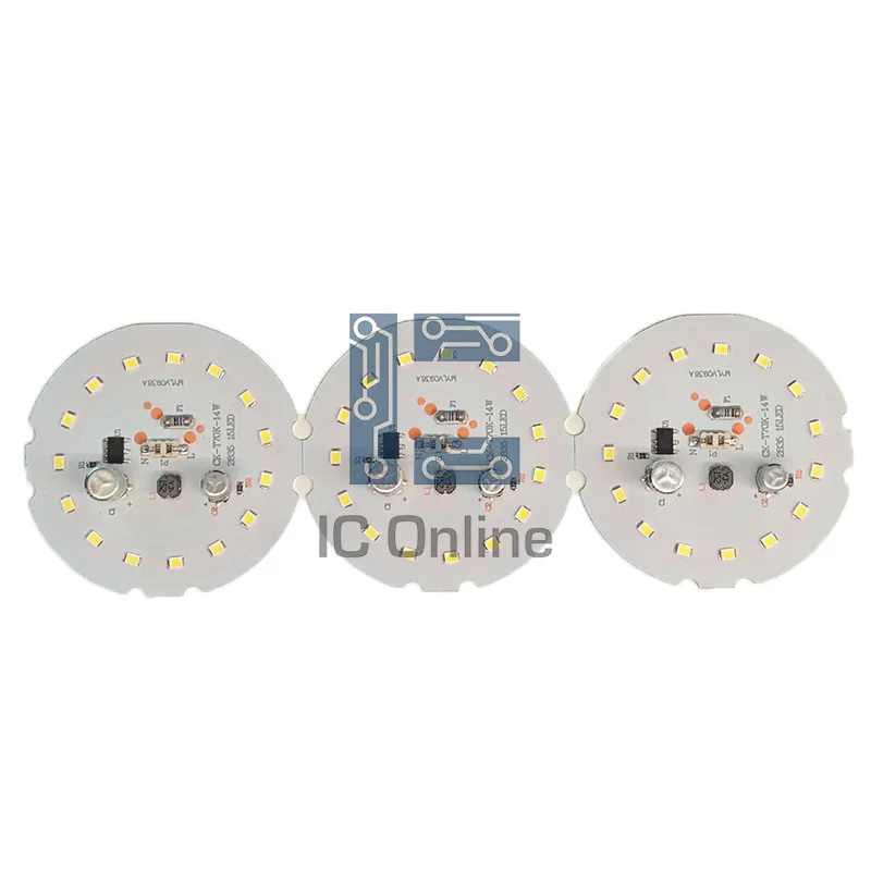 T lâmpada de alumínio revestida de plástico placa DOB potência 30 W T100 LED 28 pcs tamanho 96.2*96.2mm SMT eletrólise 10uf 100v DC-DC LED PCBA