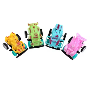 Small Promotional Gift Toys Pull Back Toy Car Racing Car Surprise Capsule Toy