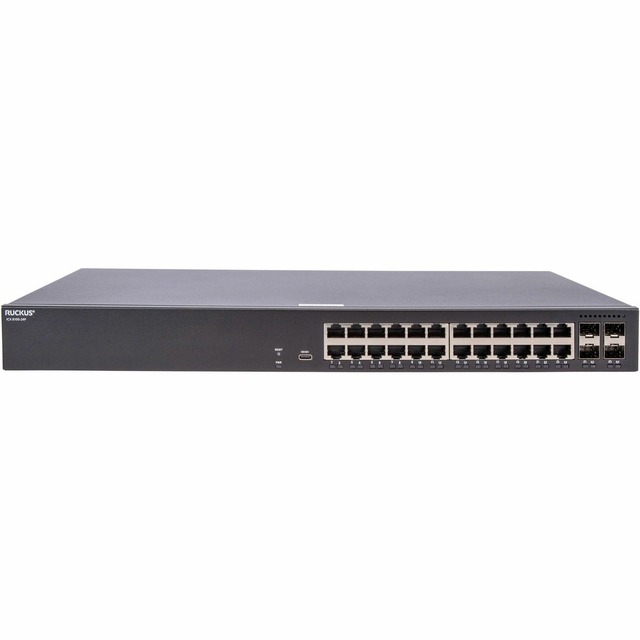 New ICX8100-24P 24-Port Gigabit PoE+ Switch 1U Rackmount L2 Managed 4xSFP+ 370W Budget Fanless for Enterprise Campus