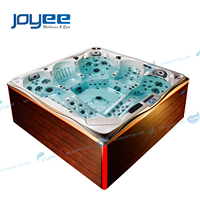 JOYEE-Spa extérieur pour 5 personnes, design européen, grands bains à remous acryliques américains, Balboa, 172 pièces