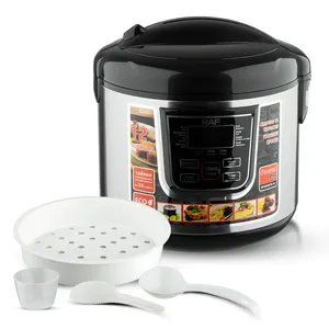 Premium Brand RAF Household Appliances 6L Large Capacity 2022 New Design Low Noise 900W Rice Cooker