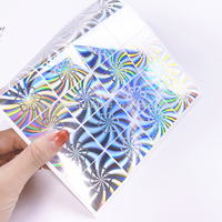 Autocollant holographique de fabrication d'autocollant d'hologramme personnalisé en Chine avec autocollant en papier d'hologramme de code QR