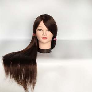 Nueva Llegada Muñecas de <span class=keywords><strong>Pelo</strong></span> <span class=keywords><strong>Largo</strong></span> Práctica Cabeza de Maniquí 100% <span class=keywords><strong>Pelo</strong></span> Sintético Yaki Cabeza de Maniquí de Entrenamiento para Trenza de Peluquería - Product Image 2