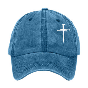Women's Baseball Cap Gray Cotton Canvas Sun Protection Korean Style Trendy Soft Top - Product Image 4