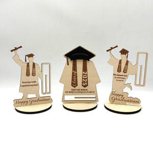 กระเป๋าสตางค์ตกแต่งของขวัญงานไม้จบการศึกษาแบบชิ้นเดียวอุปกรณ์สำนักงานออกแบบได้ตามต้องการ - Product Image 5