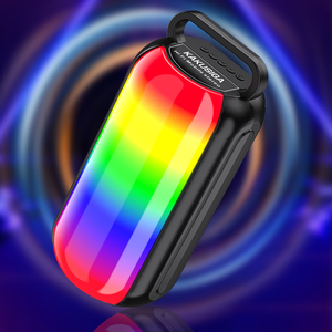 Enceinte Bluetooth Kakusiga 2x5W avec radio FM, lecteur de carte USB SD, portable - Product Image 3