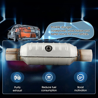 Convertisseur catalytique universel à trois voies en acier inoxydable de haute qualité pour voitures diesel, norme d'émission Euro IV