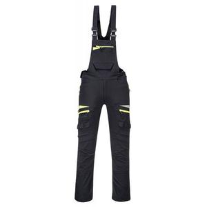 PORTWEST - DX441BKRL DX4 Babero y abrazadera de trabajo negro-EAN 5036108326495 ROPA DE TRABAJO DE - Product Image 1