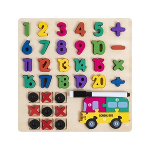 Nouveau jeu de construction en bois Weixuan, blocs de puzzle, plateau de jeu éducatif pour enfants de 5 à 7 ans, moins de 50 pièces, vente en gros - Product Image 6