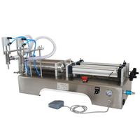 Machine de remplissage semi-automatique à double tête à piston pour miel, sucre et liquides épais – Pompe de remplissage à piston