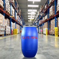 Chine Approvisionnement d'usine Sles 70% Sodium Lauryl Ether Sulfate Produits chimiques quotidiens de haute qualité Matière première au meilleur prix