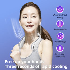 AOOLIF 2024 Nouveau ventilateur de cou au meilleur prix, 3600 mAh, rechargeable, portable, ventilateur de cou suspendu - Product Image 5
