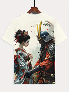 Camiseta de Moda con Estampado 3D para Hombre, <span class=keywords><strong>Ale</strong></span> Novelty, Tejido Transpirable, Corte Regular, Camisetas de Verano para Hombre, Camiseta Informal de Alta Calidad - Product Image 2
