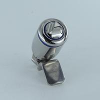 Loquet de compression hygiénique triangulaire réglable SUS316 avec couvercles de protection intérieur et extérieur