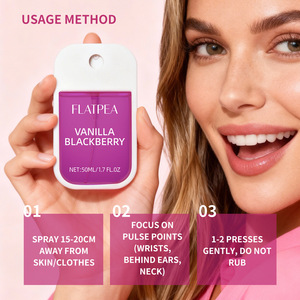 Best-selling Blackberry Floral <b>Aromatic</b> Alcohol-Free Card <b>Perfume</b> Spray 50ml - Long-lasting fragrance retention - Product Image 4