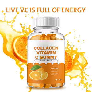 ויטמין C קולגן גומי להבהרת העור, זוהר וקורן, תוסף תזונה לנשים לשיפור השיער, העור והציפורניים - Product Image 6