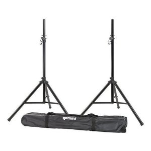 Black STPACK Floor <b>Speaker</b> <b>Stand</b> (110cm) - Product Image 1