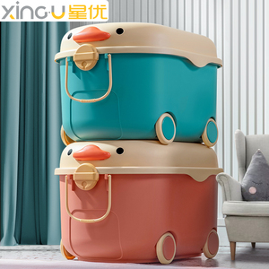 Bán Buôn Tổ Chức Lưu Trữ Hộp Nhựa Rõ Ràng Hộp Nhựa Cho Lưu Trữ Lớn Nhựa Lưu Trữ Hộp Với Bánh Xe Nắp - Product Image 4