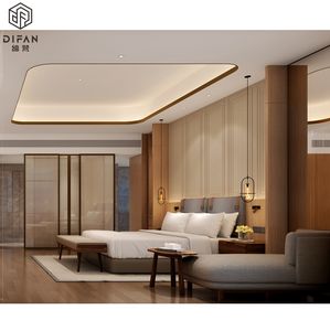 Canapé <span class=keywords><strong>5</strong></span> étoiles au design moderne et personnalisé Fournisseur d'un hôtel Ensemble de meubles pour chambre d'hôtel - Product Image 5