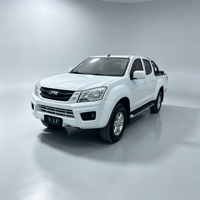 Pick-up diesel d'occasion durable RE-MAX à benne longue, pneus 245/70 R16, vitesse maximale de 145 km/h, pour le transport de marchandises en zone rurale et les trajets quotidiens